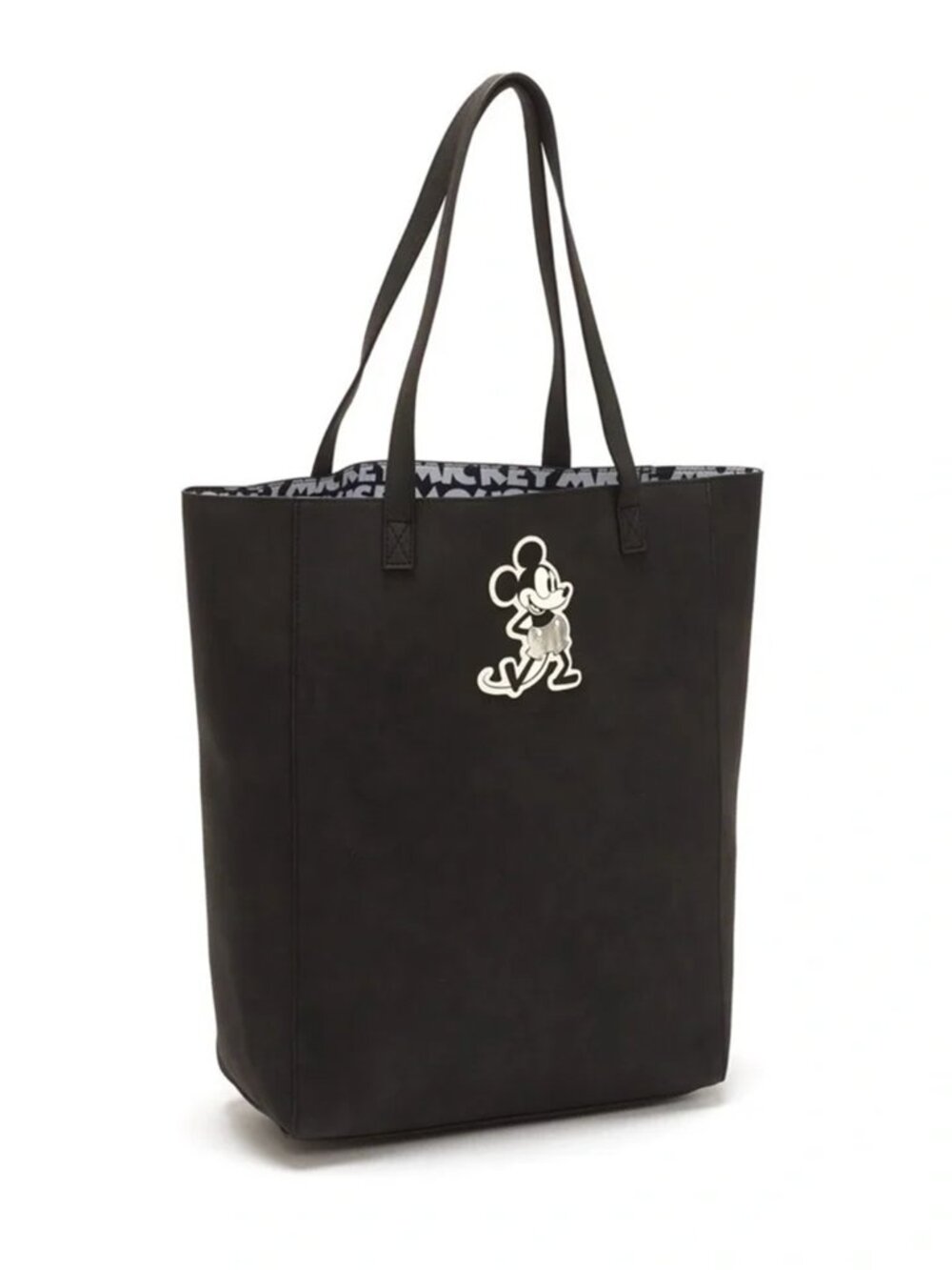 NWT Disney Store Mickey Mouse tote bag: 1928 Plane Crazy grey colorway